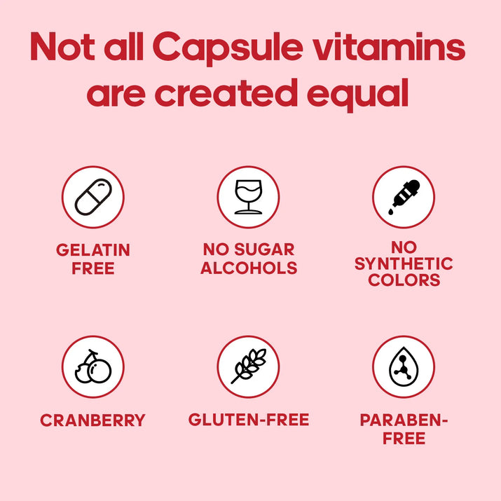 Empower Your Wellness with Quitmood Queen's Once-Daily Women's Complete V-Probiotics - Balance, Control, and Revitalize!