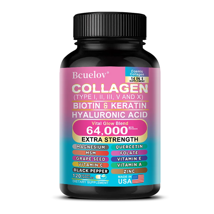 Unlock Radiant Beauty with Our 14-in-1 Collagen Peptides Supplement – Elevate Your Skin, Nails, and Joint Health Naturally!