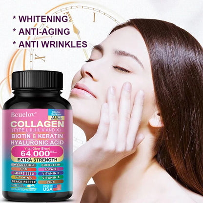 Unlock Radiant Beauty with Our 14-in-1 Collagen Peptides Supplement – Elevate Your Skin, Nails, and Joint Health Naturally!
